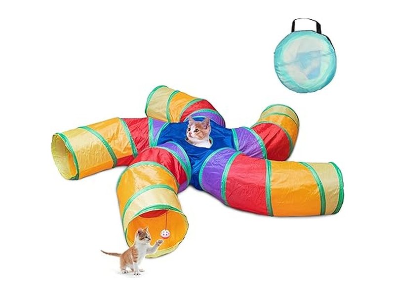 Best Cat Tunnel Toys for Active Indoor Cats Who Love to Pounce